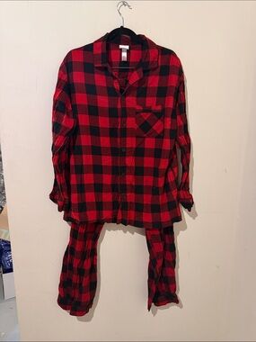 Wondershop men’s Red and Black Buffalo Pajama Set Size Large